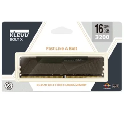8GB,16GB,32GB / 3200MHz DDR4 RAM PC (แรมพีซี) KLEVV BOLT X Lifetime Warranty