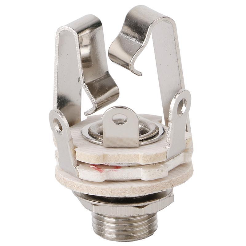 Jack 6.5 Two-Channel Audio Cable Connector Plug Socket With A Switch Stereo 6.5 Female For Guitar Malaysia