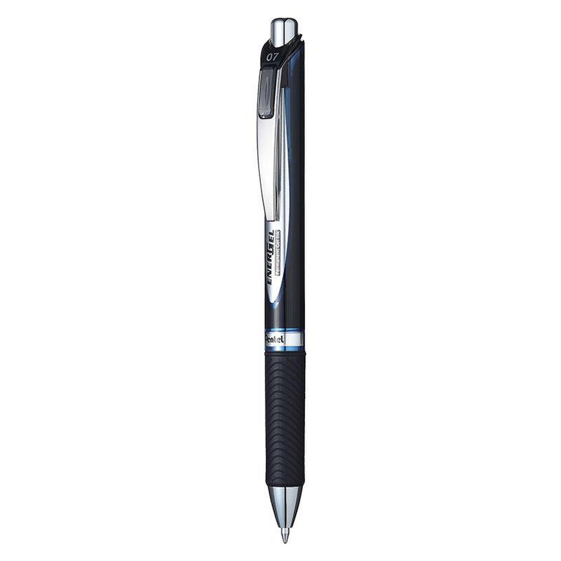 Electro48 เพนเทล ปากกาหมึกเจล Energel Permanent ขนาด 0.7 มม. หมึกสีน้ำเงิน
