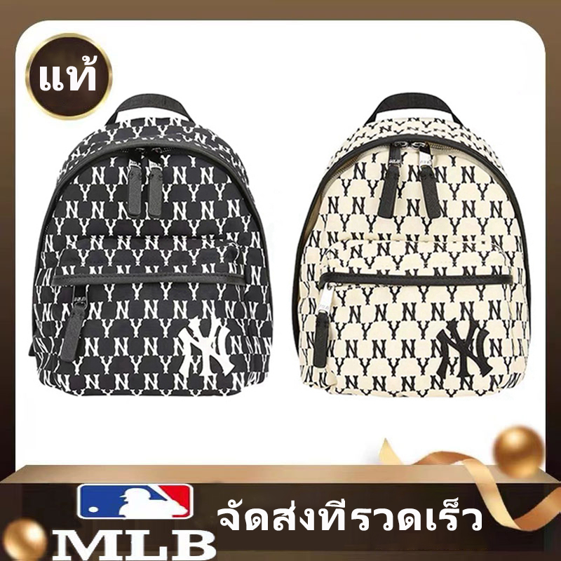 2022 new กระเป๋า MLB แท้ mini backpack crossbody bag handbag ผ้าใบ กระเป๋าเป้มินิ NY UNISEX