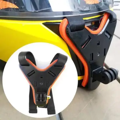 TUYU Motorcycle Helmet Chin Bracket For Gopro Hero 7/6/5/4/3/2/1, SJCAM, XiaomiYi & All Cameras
