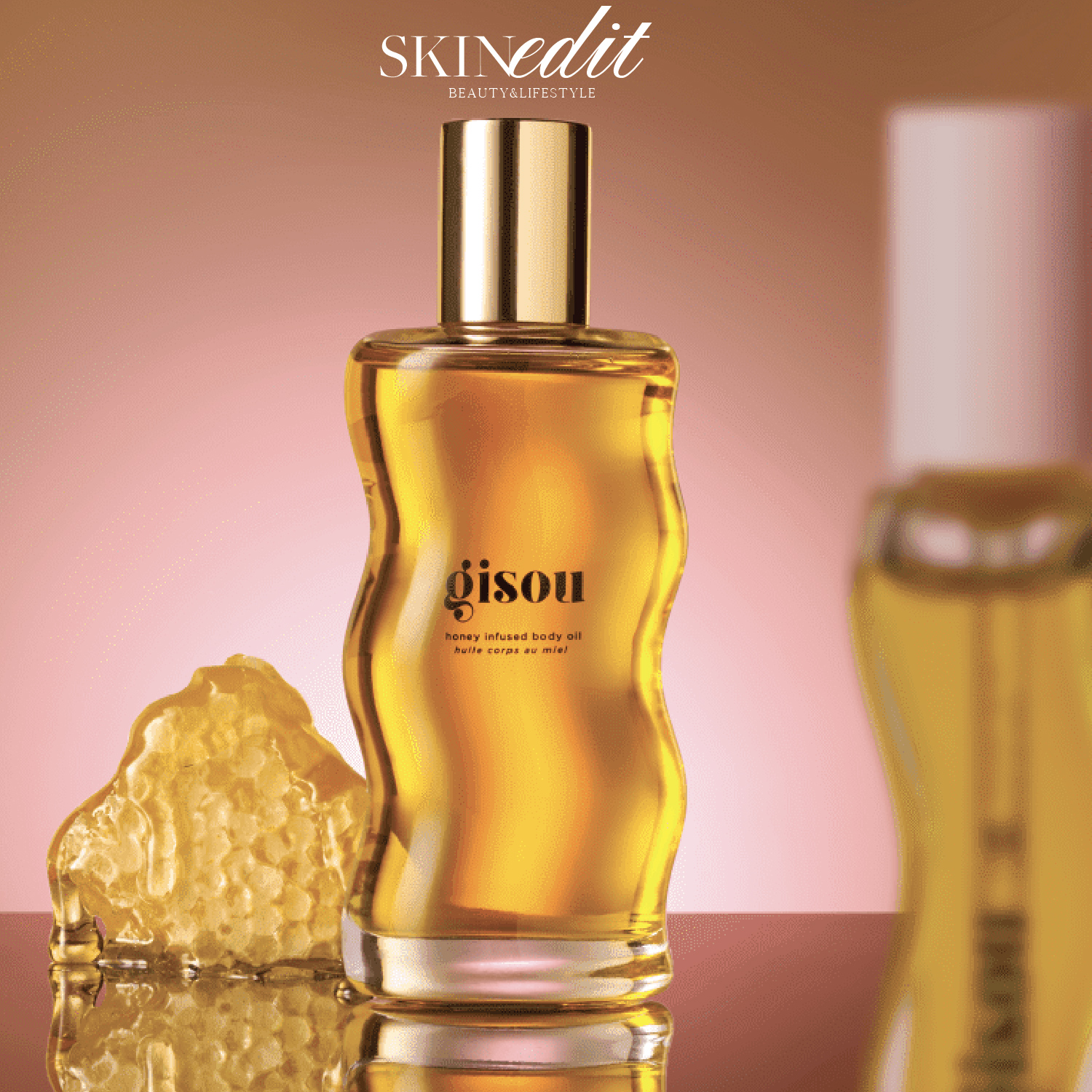 Gisou BODY OIL HONEY INFUSED ออยล์ทาผิว Lazada.co.th