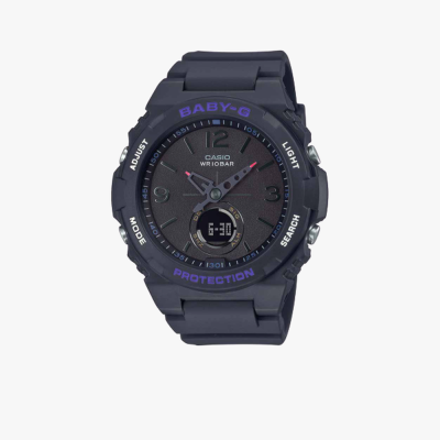 Baby-G นาฬิกาข้อมือผู้หญิง Baby-G Standard Black Dial Black รุ่น BGA-260-1ADR Baby-G นาฬิกาข้อมือผู้หญิง Baby-G Standard Black Dial Black รุ่น BGA-260-1ADR