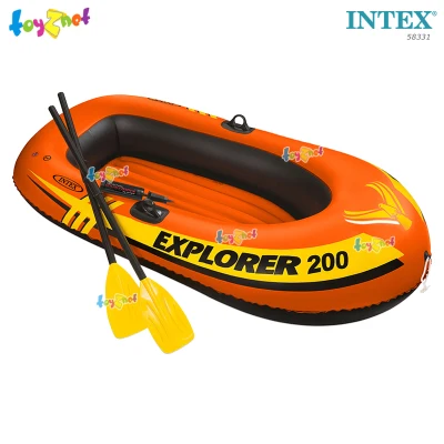 Intex Explorer Boat 200 (2 Persons) Set w/Oars and Air Pump no.58331