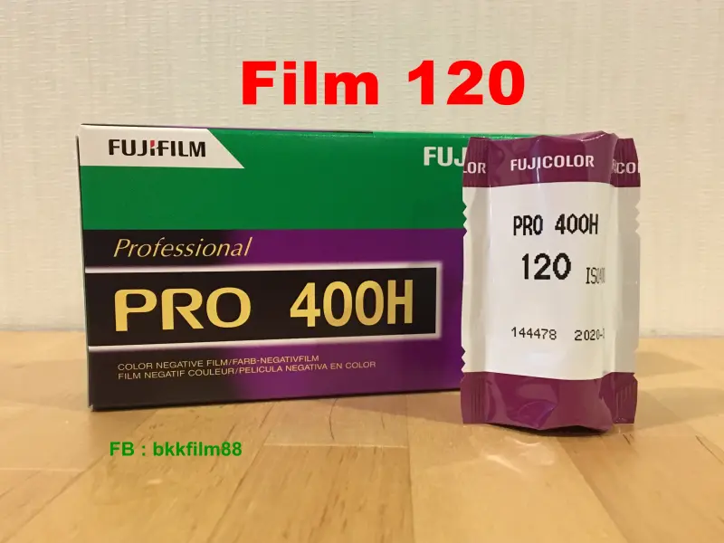 ภาพหน้าปกสินค้าฟิล์มสี 120 Flm Pro 400H 120 Color Professional Film Medium Format Fuji ฟิล์มถ่ายรูป ฟิล์ม จากร้าน bkkfilm88 บน Lazada
