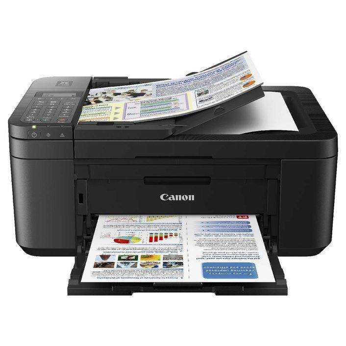 ส่งฟรี ปริ้นเตอร์ 5 in 1 Print, Scan, Copy, Fax, WiFi Cannon CANON PIXMA E4270 5 in 1 ฟรีหมึกแท้ 1 ชุด