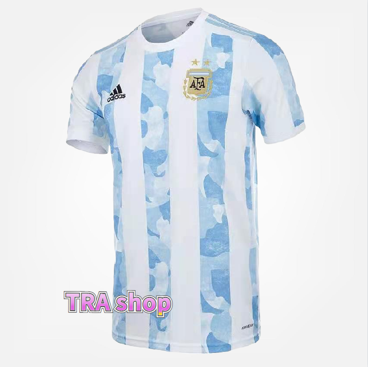 เสื้อฟุตบอลทีมชาติอาร์เจนตินา 20/21 เสื้อฟุตบอลผู้ชายไซส์ S-XXL 2021 คุณภาพสูง AAA