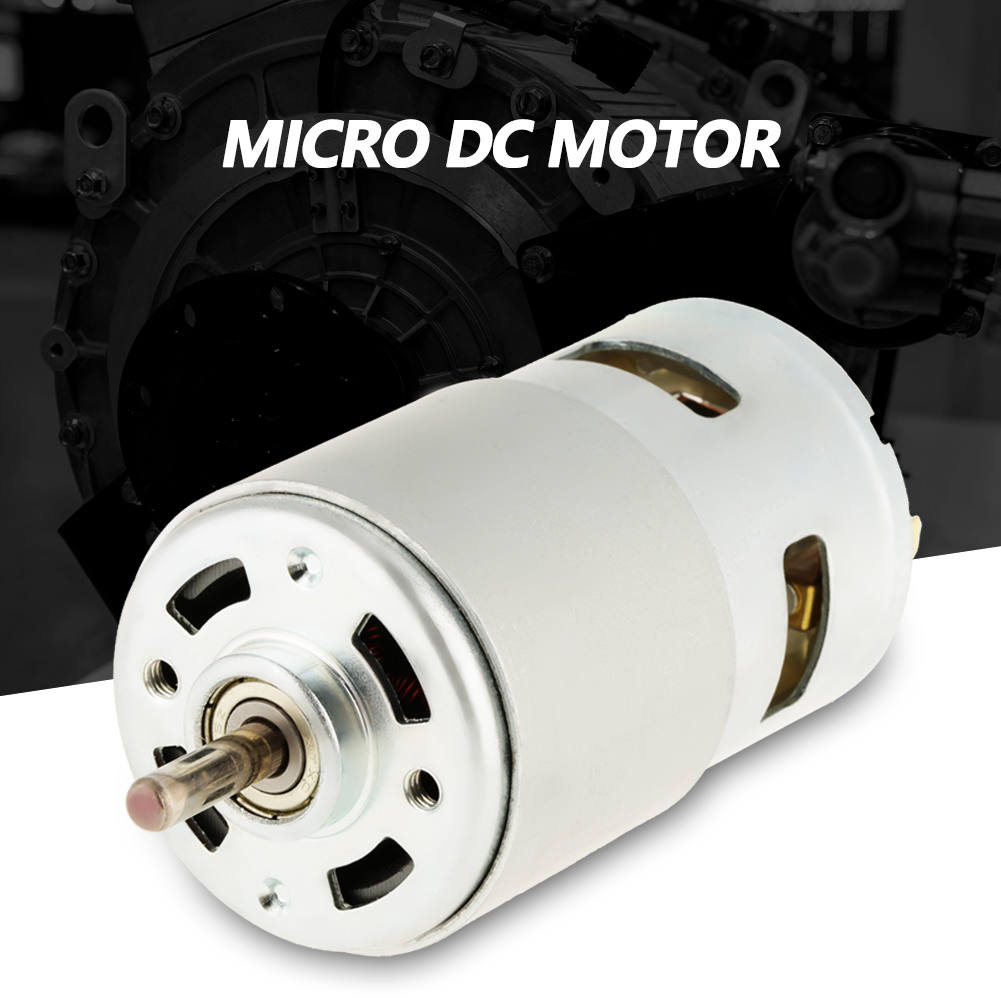 มอเตอร์ไร้แปรงถ่าน DC 795 12V 16000RPM บอลคู่ความเร็วสูง