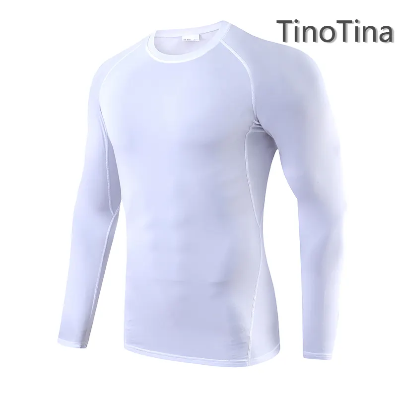ภาพสินค้าเสื้อ รัดกล้ามเนื้อ แขนยาว Coolmax เสื้อยืดแห้งไว ชุดว่ายน้ำ เสื้อยืดออกกำลังกาย จากร้าน Tino Tina บน Lazada ภาพที่ 5