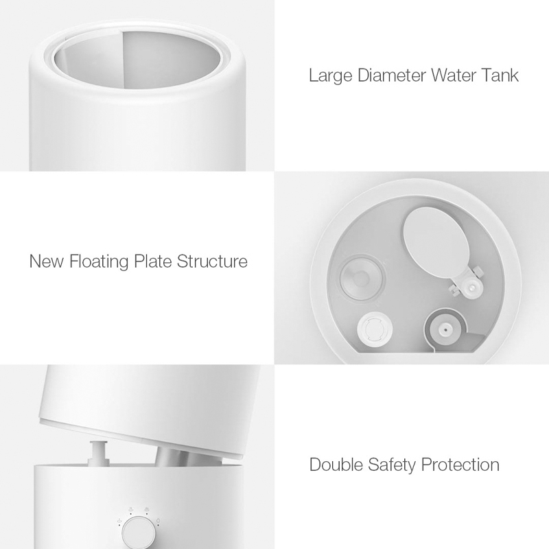 Xiaomi Mijia Smart Humidifier เครื่องทำความชื้นพ่นไอน้ำ รุ่น MJJSQ04DY ความจุ 4L เชื่อมแอพ Mi home ได้ เครื่องทําความชื้น xiaomi เติมน้ำข้างบนได้ง่ายและสะดวก