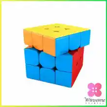 ภาพขนาดย่อของภาพหน้าปกสินค้าWinsome รูบิค 3x3x3 เล่นง่าย ดีไซน์สวย ความเร็วระดับมืออาชีพ รูบิค ลูกบาศก์ ของเล่นลับสมอง Twist P Rubik's Cube & MF3RS Racing Cube จากร้าน Winsome Fashion Mall บน Lazada ภาพที่ 2
