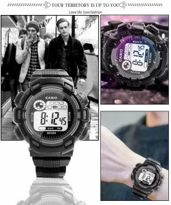 สินค้า ซื้อ1แถม1นาฬิกาข้อมือแฟชั่น นาฬิกาข้อมือดิจิตอลLED กันน้ำ