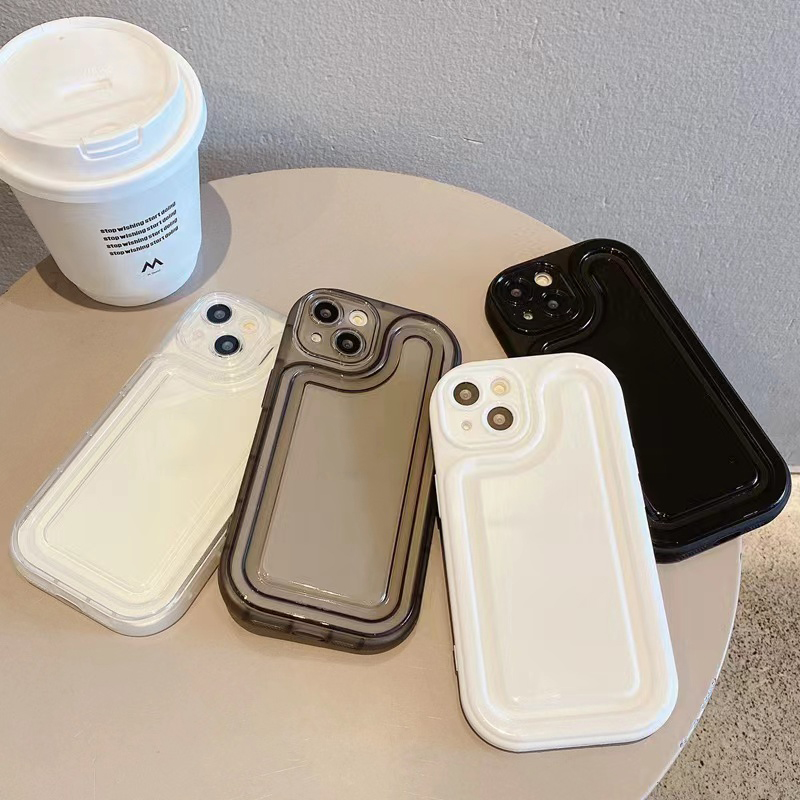 Ốp Điện Thoại TPU Mềm Nhám Trong Suốt Chống Sốc Cho IPhone 14 Pro Max 13 12 Pro Max 11 Pro Max XS Max 6 7 8 Plus Sự Bảo Vệ
