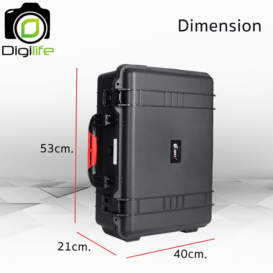 Eirmai Bag R600 Waterproof Hard Case For Camera Flash Accessories