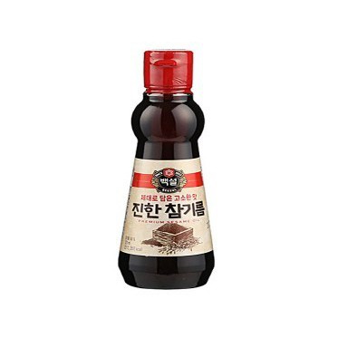 ซีซามี ออยล์ (น้ำมันงาธรรมชาติ) CJ Sesame Oil 110 ml. สินค้ายอดนิยมจากเกาหลี