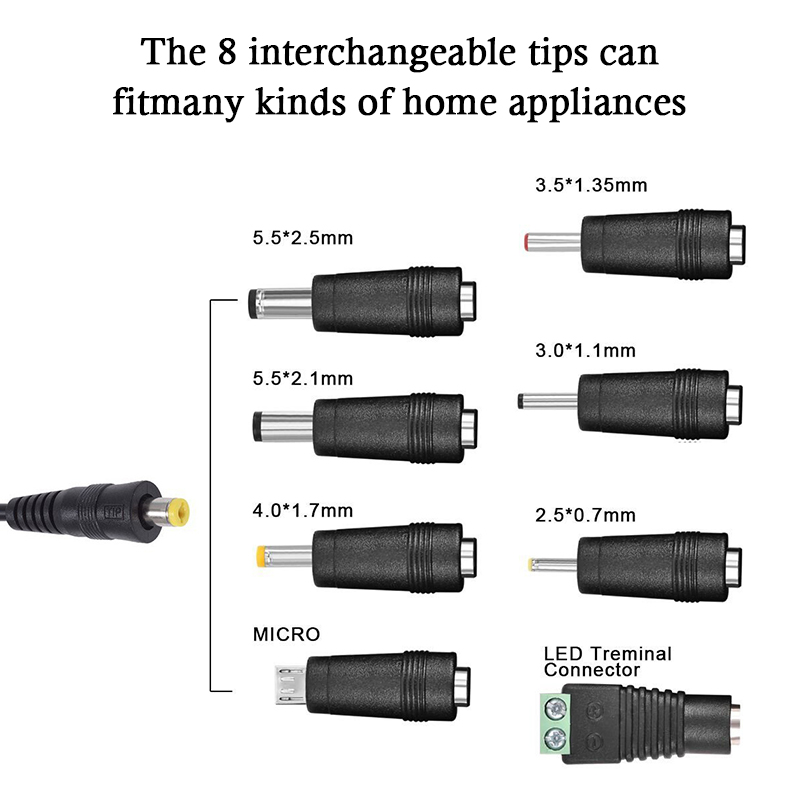 อะแดปเตอร์ AC/DC ปรับโวลท์ได้ Universal Adapter 3-12V 30W Power Supply ...