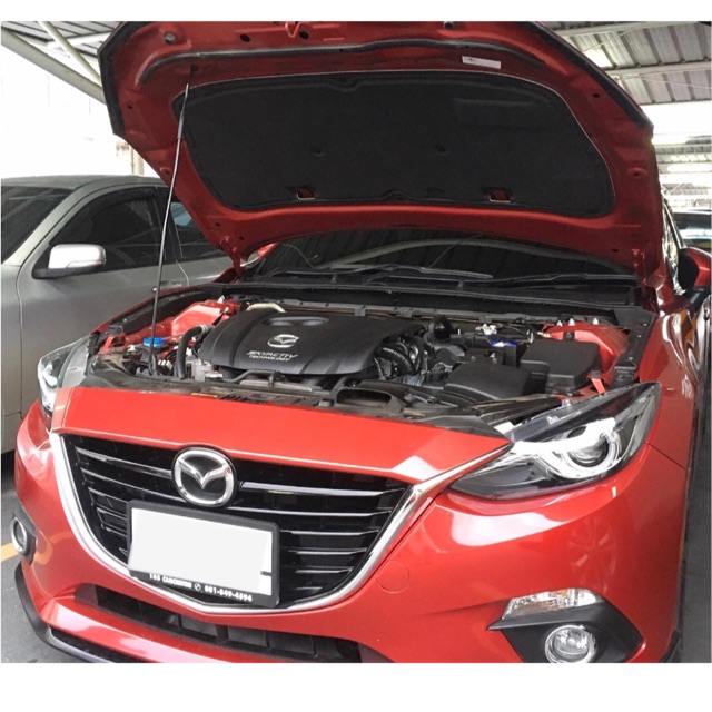 Hot Sale แผ่นกันความร้อนฝากระโปรง Mazda3 skyactiv ราคาถูก แผ่นกันความร้อน แผ่นกันความร้อนรถยนต์