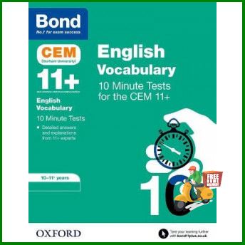 How can I help you?  BOND: CEM VOCABULARY 10 MINUTE TESTS FOR AGE 10-11