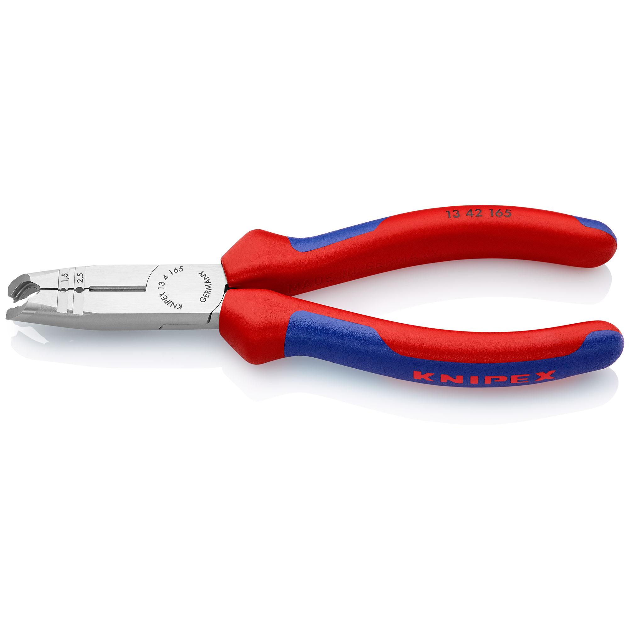KNIPEX Dismantling Pliers 165 mm คีมถอดและปอกฉนวนหุ้มสายไฟ 165 มม.