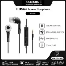 ภาพขนาดย่อของภาพหน้าปกสินค้าหูฟัง Samsung Headset AKG หูฟังซัมซุง EHS64 Full Bass Earphone เบสหนัก หูฟังแบบสอดหู 3.5mm Edition Wired In-Ear Headphone 3-Button พร้อมไมค์ การควบคุมระดับเสียง for S10 S9 S8 S6 A30 A50 จากร้าน Yizilin Electronic Accessories Store บน Lazada