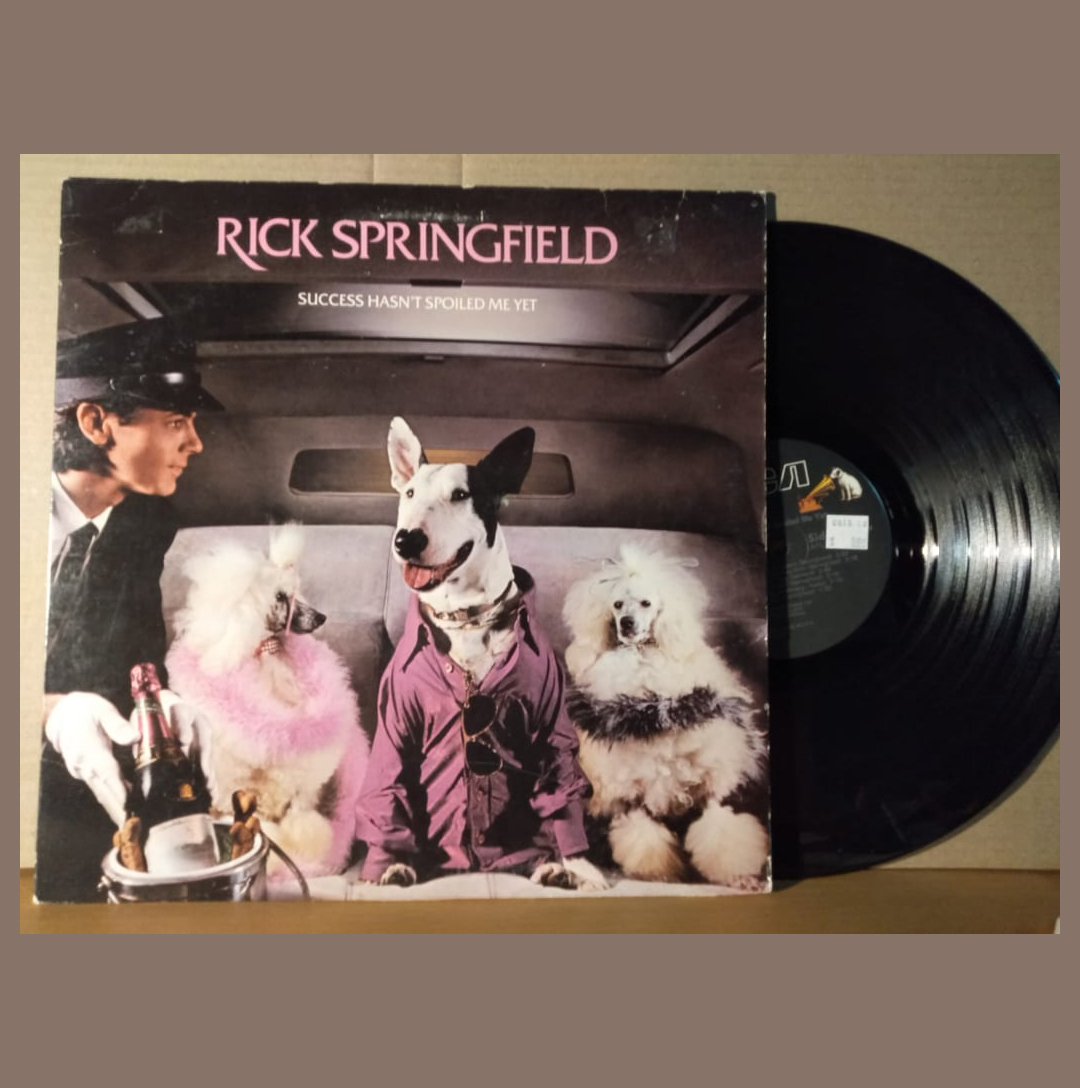 RICK SPRING FIELD Success Hasn't Spoiled Me Yet แผ่นเสียงเพลงสากล VG/NM