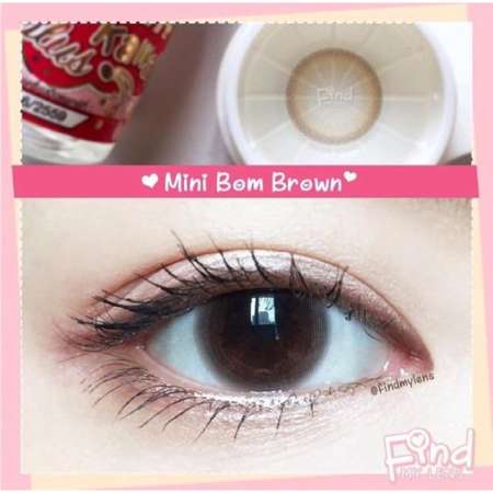 Kitty kawaii Mini Rose Brown รวมบิ๊กอายสายตาสั้น BY Kittykawaii เลนส์มินิเท่าตาจริง