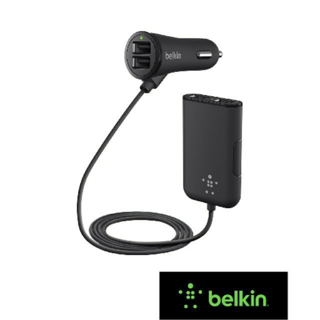 ลดราคา ชื่อ : Belkin ที่ชาร์จในรถผ่านพอร์ต USB Road Rockstar 4-Port 7.2A Car Charger - F8M935bt06-BLK รุ่น : F8M935btBLK #ค้นหาเพิ่มเติม สาย HDMI hdmi switch hard disk usb Mini display