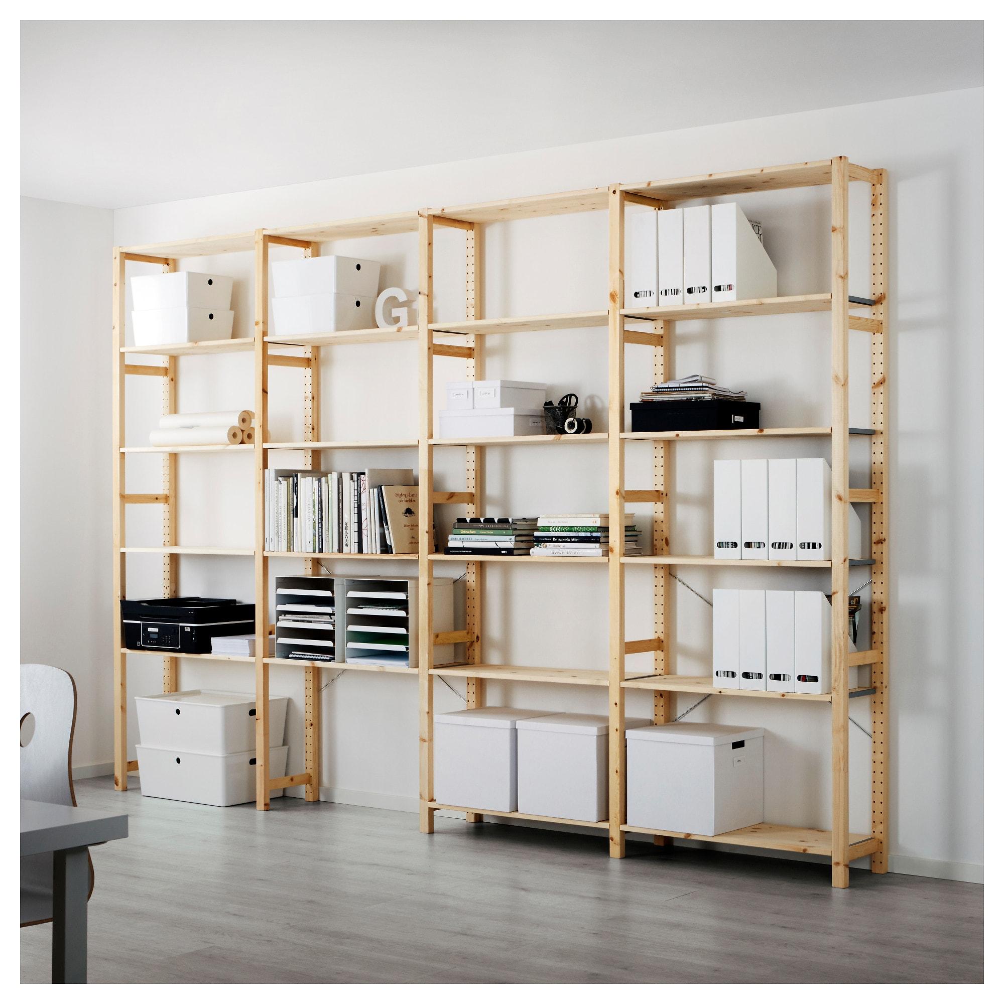 [Best Deal !!] 4 sections/shelves, pine, 344x226 cm - ITALY CAFE ...
