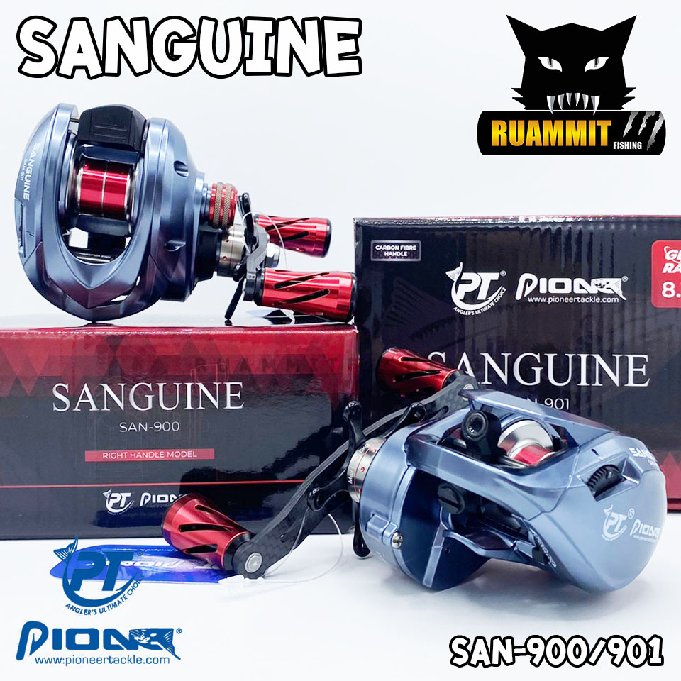 รอกหยดน้ำ PIONEER SANGUINE SAN-900/901 (มีทั้งหมุนขวาและหมุนซ้าย)