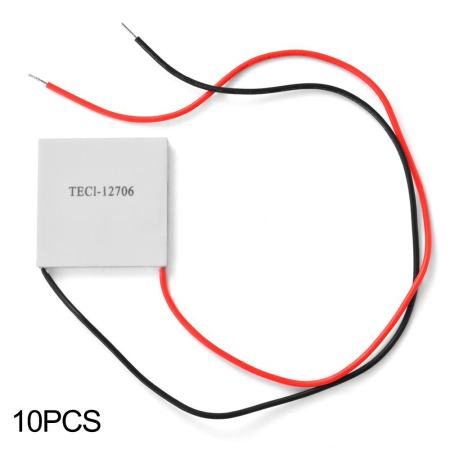 10x TEC1-12706 Heatsink Thermoelectric Cooler Peltier Plate Module 12V 60W - intl