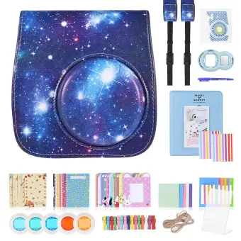 ข้อมูล 13 ใน 1 อุปกรณ์เสริมสำหรับ Fujifilm Instax มินิ 8/8 +/8 วินาที/9 รวมถึง Camera/ สายคล้อง/สติกเกอร์/เลนส์เซลฟี/ตัวกรองสี/อัลบั้ม/กรอบรูป/สติกเกอร์ขอบ/สติกเกอร์มุม /ปากกา-นานาชาติ รีวิว