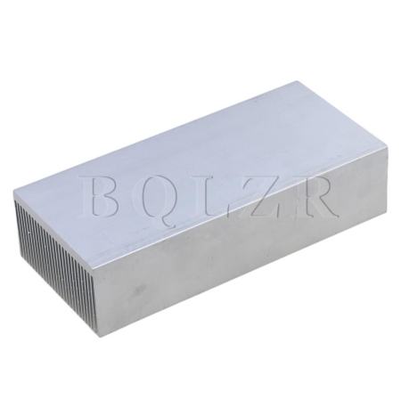 15x6.9x3.6cm Aluminium Heat Sink Heatsink Radiation Cooling Fin Silver - intl