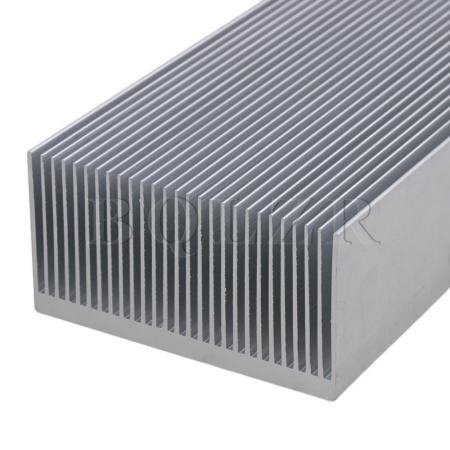15x6.9x3.6cm Aluminium Heat Sink Heatsink Radiation Cooling Fin Silver - intl