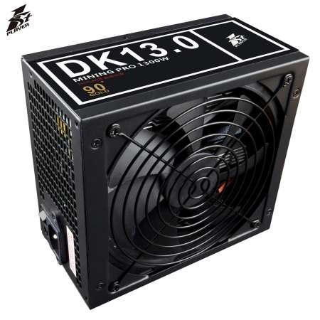 (ลดล้างสต๊อก!!!!) 1st Player 90% Up DK series 13.0 Mining Pro 1300W  Power Supply BitCoin mining pro