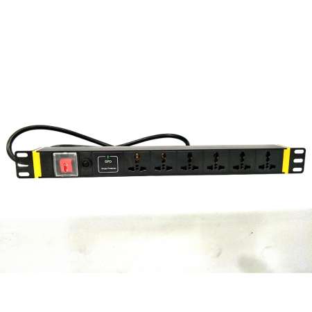 รางปลั๊กไฟใส่ตู้ 1U RACK AC ( PDU) Power Distribution Unit