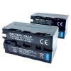 แพ๊คคู่ (จำนวน 2 ก้อน) Battery NP-F750/F770 Sony Camcorder Battery รุ่น NP-F750/F770 (Black)  