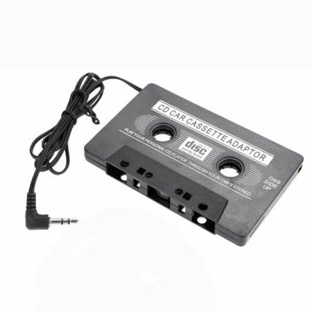 3.5mm CD Player Car Stereo Cassette Tape Adapter เทปรถยนต์ (สีดำ)  