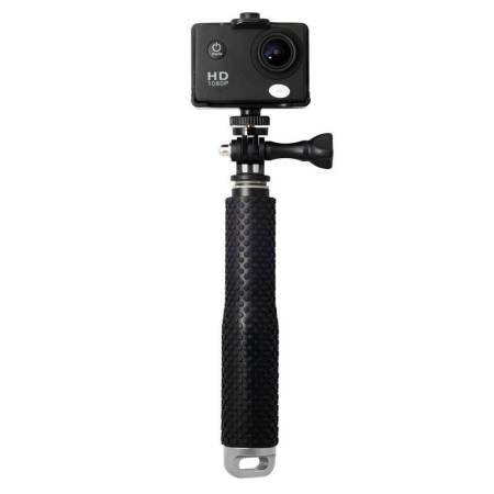 ไม้โกโปร 3 ระดับ แบบกันน้ำ Waterproof handheld monopod for Gopro + SJ4000 (Silver)