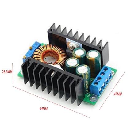 300W 12A DC  - DC Step  - down Adjustable Solar Power LED Driver Module   -  intl