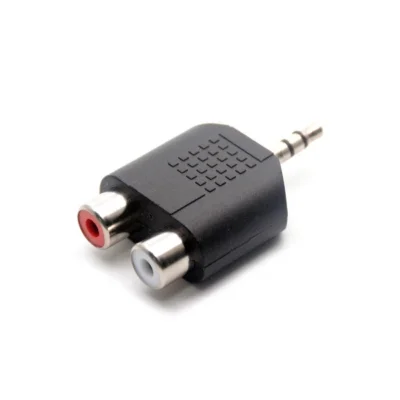 Di shop 3.5mm Jack Stereo Male To 2 RCA Plug Female Adapter M/F Y Splitter RCA Audio Adapter Connector 3.5mm Audio Cable - intl