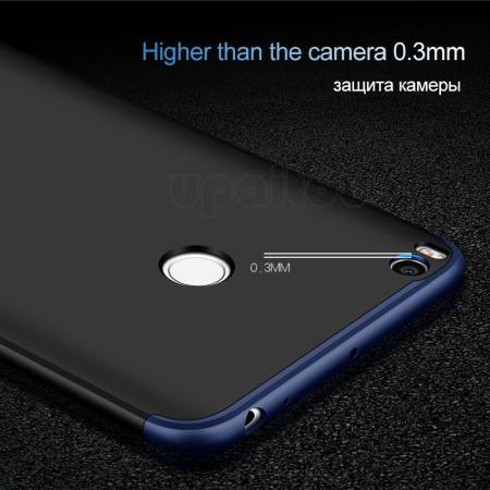 360 องศาฝาครอบกรณีสำหรับ Xiaomi Mi สูงสุด 2 กรณี 3in1 ยาก Coque กรณีสำหรับ Xiaomi Mi Max2 กรณีครอบคลุม - นานาชาติ