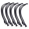 4pin 1 To 3 Ways PWM Fan Power Supply Y Splitter Sleeved Extension Cable - intl