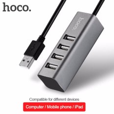4sshop-HOCO HB1 4-Port USB HUB เพิ่มช่องเสียบusb(ดำ)