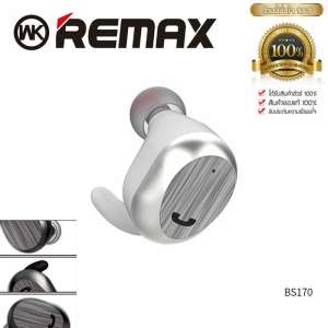 4sshop Remax WK(ของเเท้100%)หูฟังบลูทูธ ไร้สาย เเบบข้างเดียว Premium Earphone Bluetooth รุ่น WK BS170