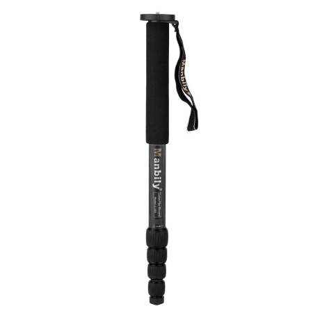 5 ส่วน Telescopic คาร์บอนไฟเบอร์ปรับขยายได้น้ำหนักเบาการถ่ายภาพ DSLR ไม้เซลฟี่ถ่ายรูป Unipod ไม้เท้า (INTL)