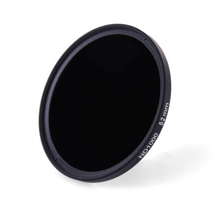 XCSource 52 มม. ND1000 ND3.0 10 หยุด Slim Neutral Density ND Filter สำหรับ DSLR Camera LF504