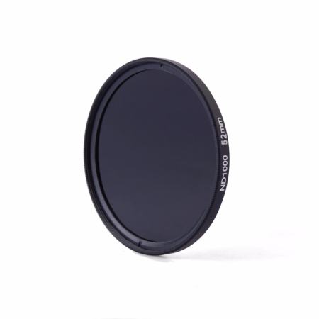 52 มิลลิเมตร ND1000 ND3.0 10 หยุด Slim Neutral Density ND Filter สำหรับ DSLR Camera LF504-SZ (สีดำ) - INTL