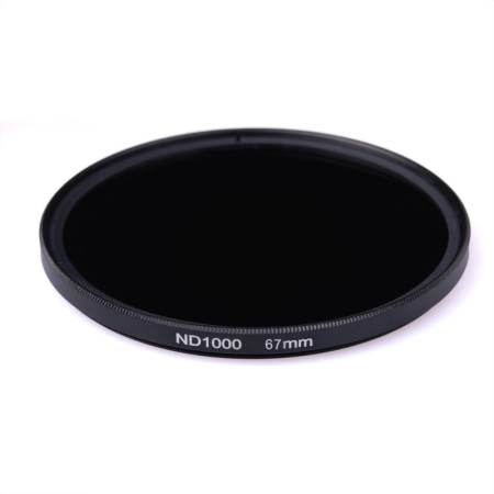 67 มม. ND1000 ND3.0 10 หยุด Slim Neutral Density ND Filter สำหรับ DSLR Camera