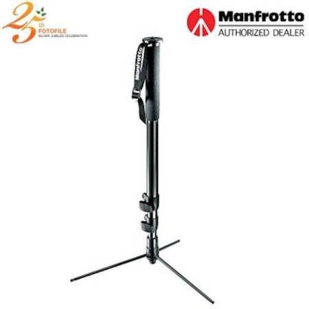 Manfrotto 682B Self-Standing Monopod with Detachable Legs-Holds