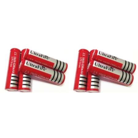 Di shop 8ก้อน UltraFire 4200 mAH 18650 Rechargeable lithium Li-ion Battery ถ่านชาร์จ ถ่านไฟฉาย แบตเตอรี่ อเนกประสงค์ ขนาด 4200 mAH สำหรับ ไฟฉาย, อุปกรณ์รักษาความปลอดภัย, LED Floodlight, LED Spotlight, ของเล่น Di shop 8ก้อน UltraFire 4200 mAH 18650 Rechargeable lithium Li-ion Battery ถ่านชาร์จ ถ่านไฟฉาย แบตเตอรี่ อเนกประสงค์ ขนาด 4200 mAH สำหรับ ไฟฉาย, อุปกรณ์รักษาความปลอดภัย, LED Floodlight, LED Spotlight, ของเล่น